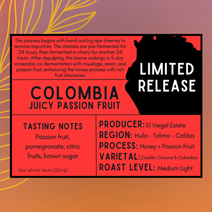 Colombia - Juicy Passion Fruit