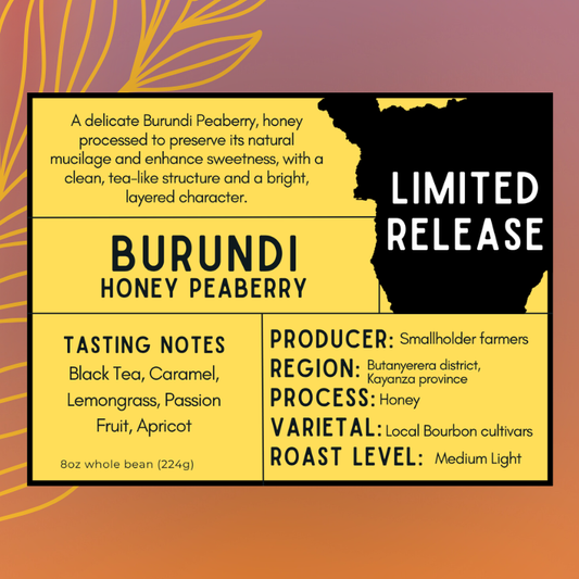 Burundi - Honey Peaberry