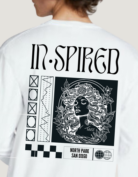 Muse • Long Sleeve Tee • White